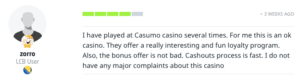 Casumo Casino Review: A Contemporary Online Gambling World