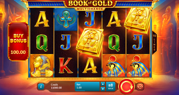 The Book of Gold: Multichance Playson Review Casino Tips